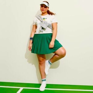 Prince Pickleball Women’s Mid-Rise Pleated Mini Skort - Large